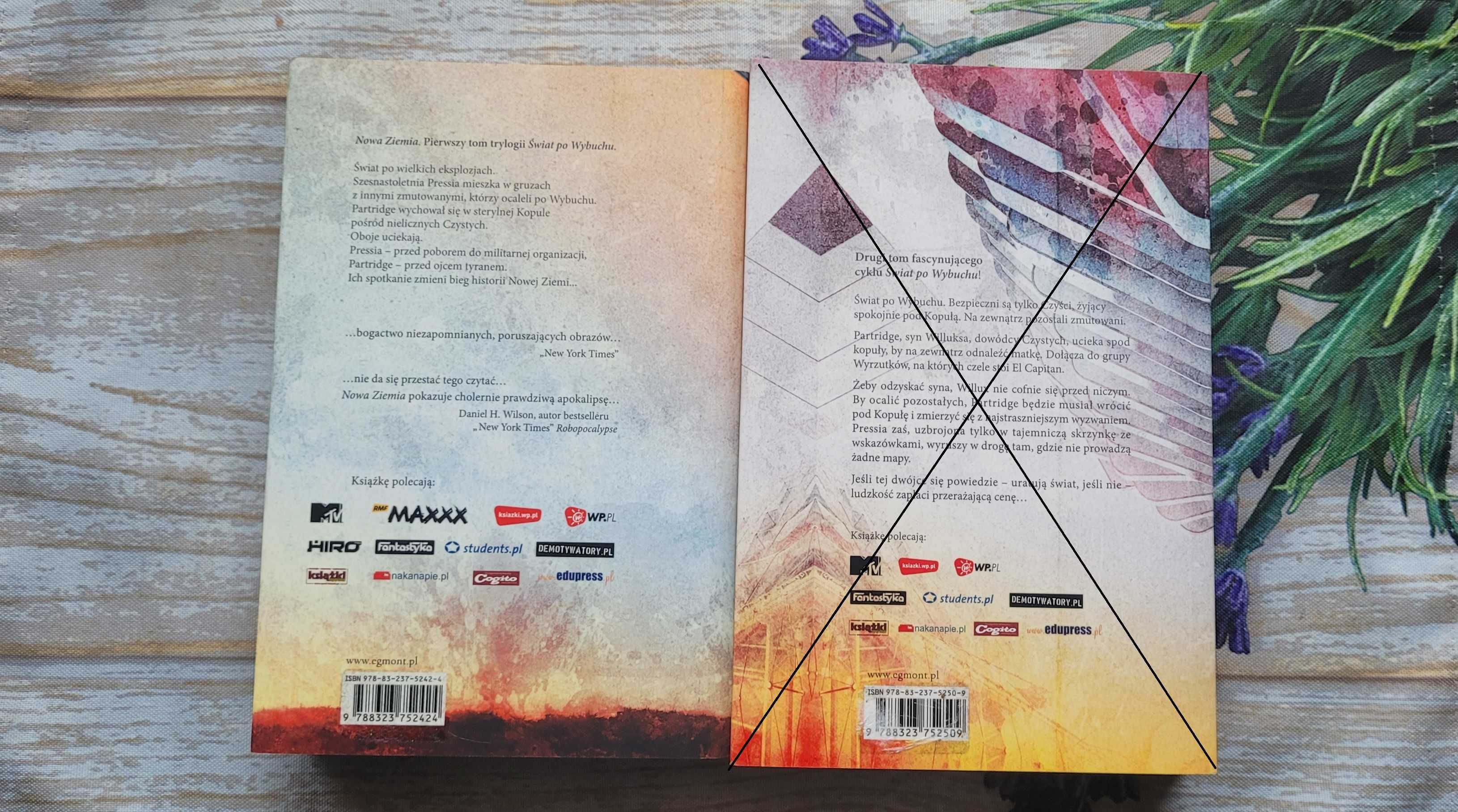 książka Świat po Wybuchu : Nowa Ziemia - Julianna Baggott