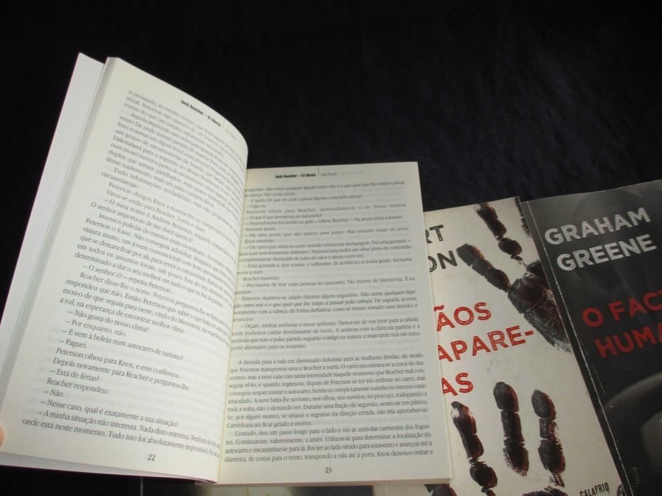 Livros Colecção Calafrio Policial