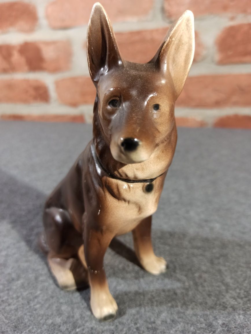 Figurka Pies  Owczarek Niemiecki Kolekcjonerska