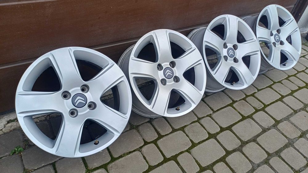 16" Alufelgi 4x108 citroen c2 c4 c3 c5 berlingo ds3 ds4 mokka corsa zx