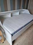 Cama solteiro com colchão novo 90x190 cm