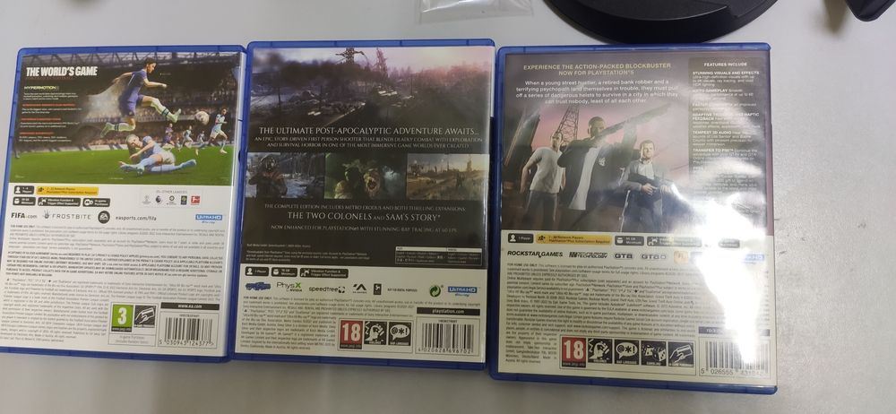 Джойстик PS 5, три диски+підставка