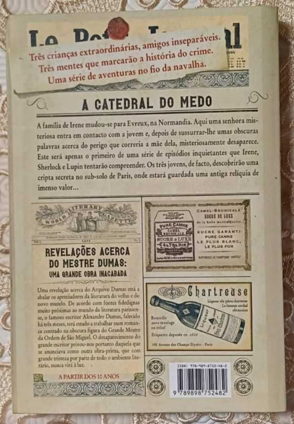 Livro A catedral do medo | Sherlock Holmes & Eu