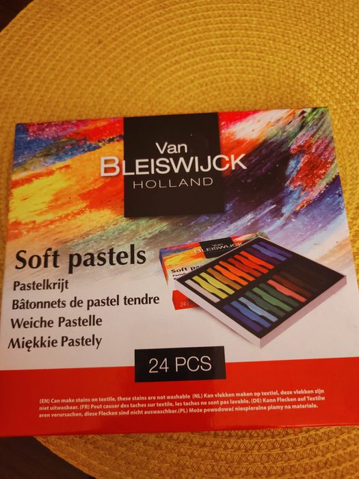 Miękkie pastele Van Bleiswijck 24 sztuki