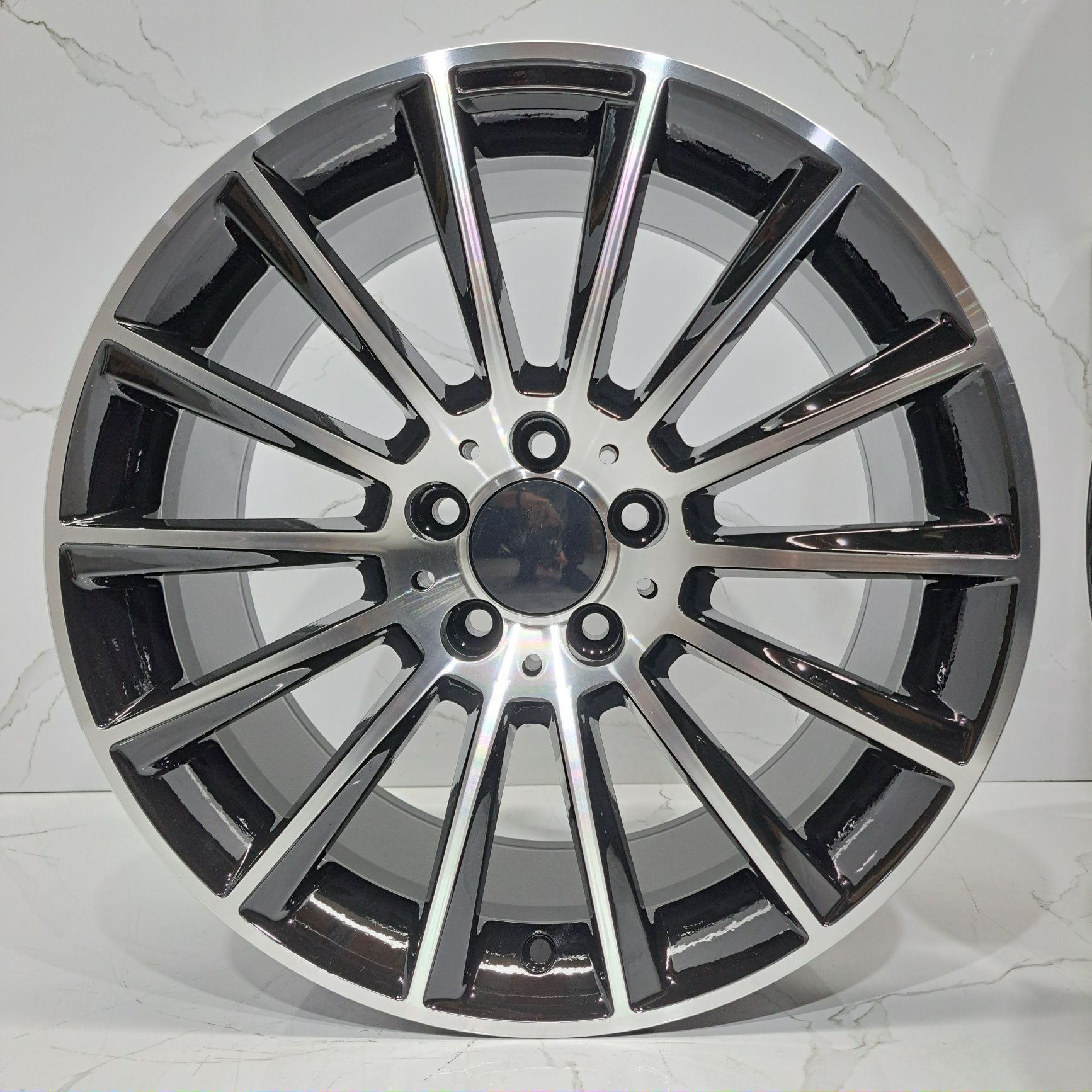 Jantes 18" LOOK Mercedes AMG turbine classe C E GLC W205 W213 5x112