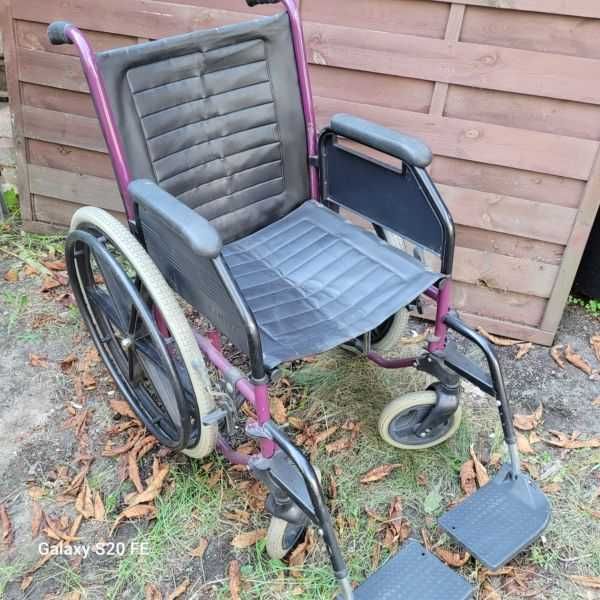 wózek inwalidzki - Niemiecki SUNRISE MEDICAL używany składany - 395 zł