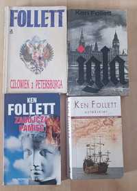 Ken Follett Igła, Uciekinier, Zabójcza pamięć, Człowiek z Petersburga