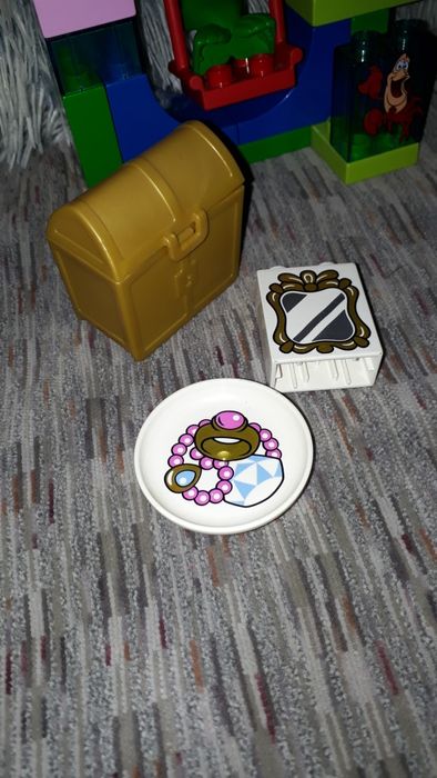 Лего дупло замок Аріель 10516  + принц з човником