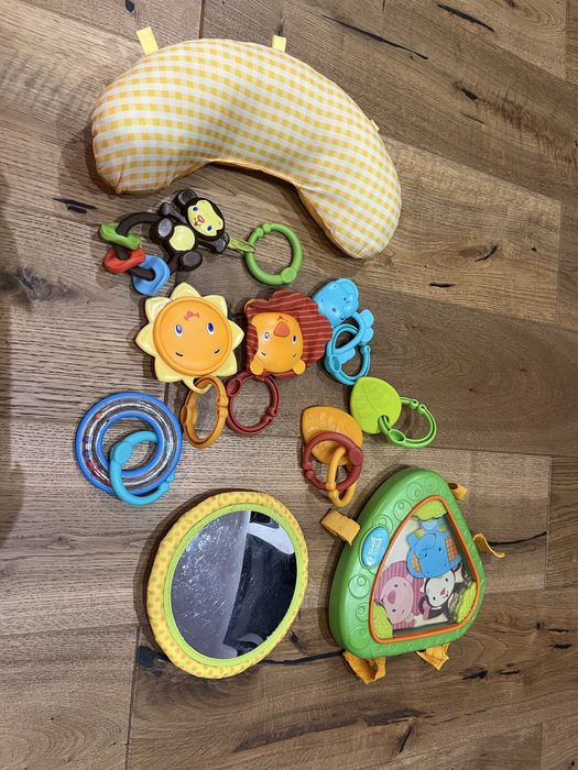 Bright Starts Mata edukacyjna z kojcem Swingin' Safari