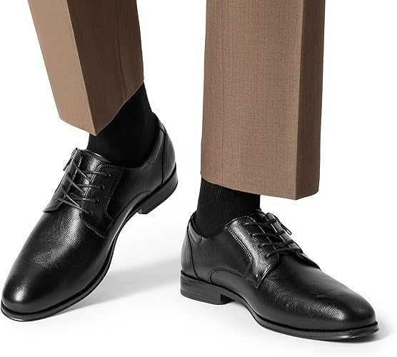Buty męskie eleganckie półbuty sznurowane eko skóra r44