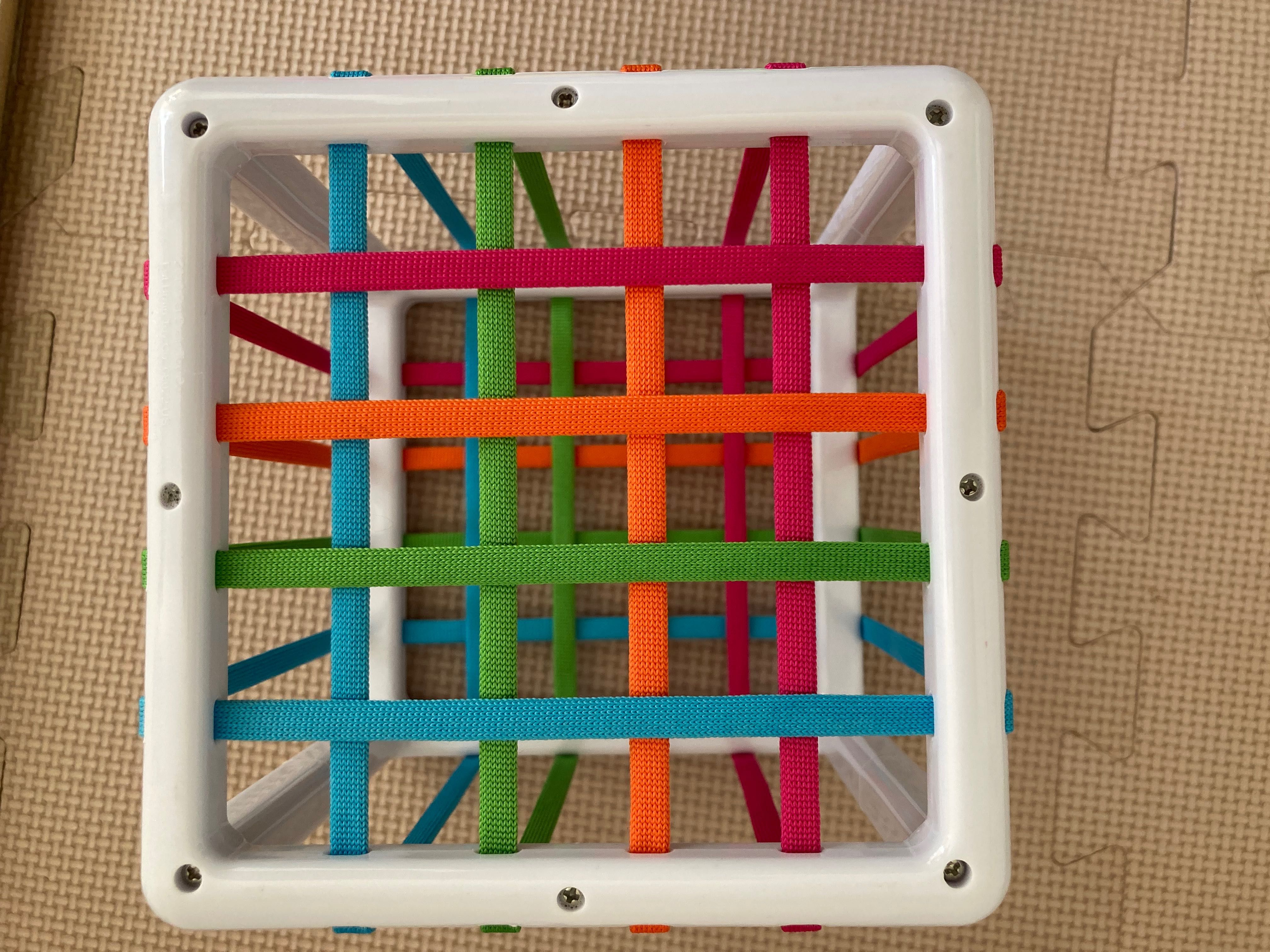 Fat Brain Toys 10m+ Sorter elastyczna kostka InnyBin