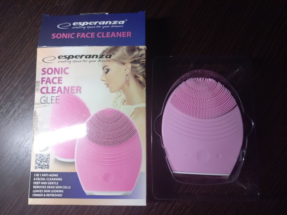 Щітка для обличчя масажу-вмивання Esperanza sonic face cleaner glee