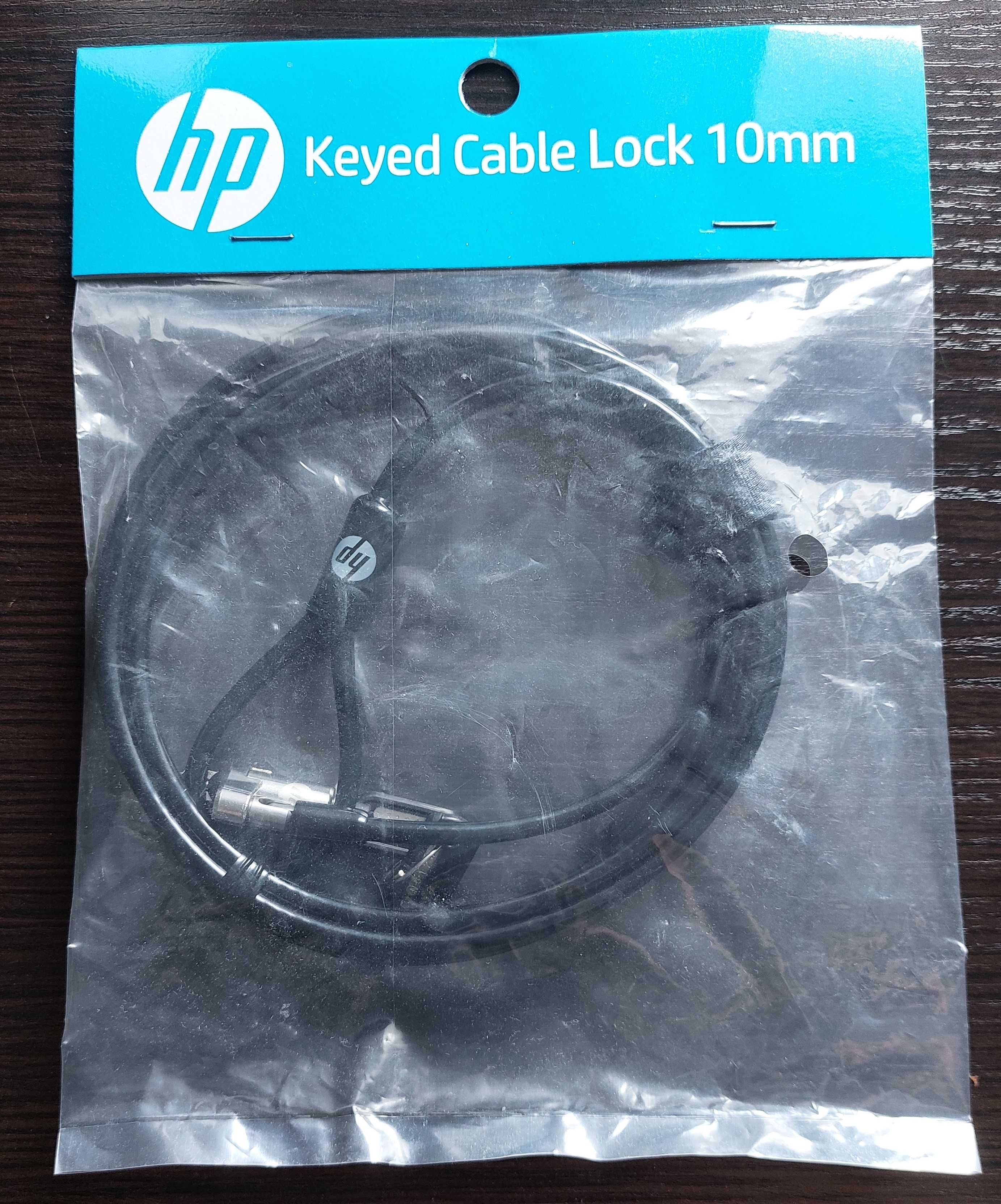 Nowa! Linka zabezpieczająca HP- Keyed Cable Lock 10mm