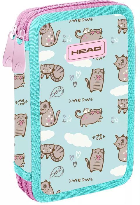 Piórnik 2zam Head Meow Astra Fol. Astra. Nowy Produkt