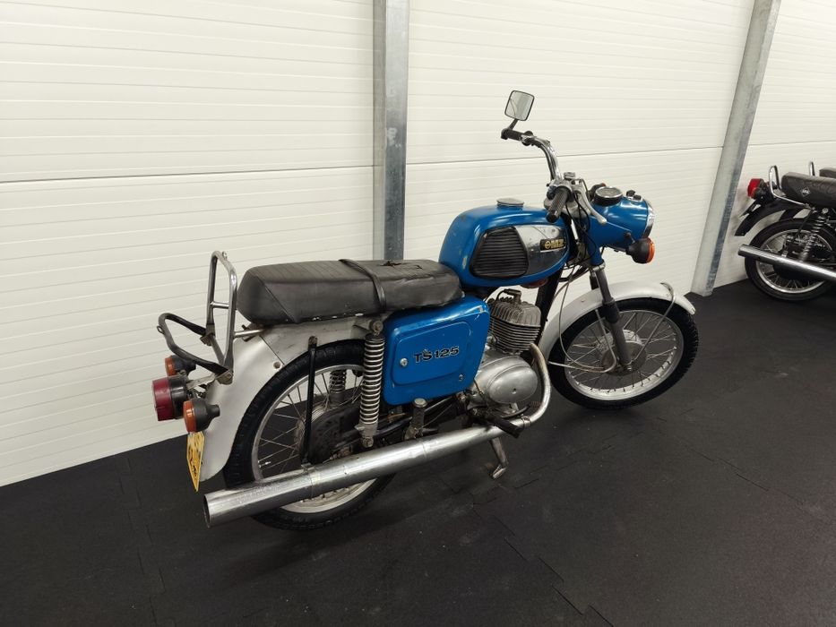 MZ TS 125 z dokumentami