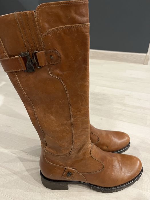 Kozaki wloskie skora natyralna