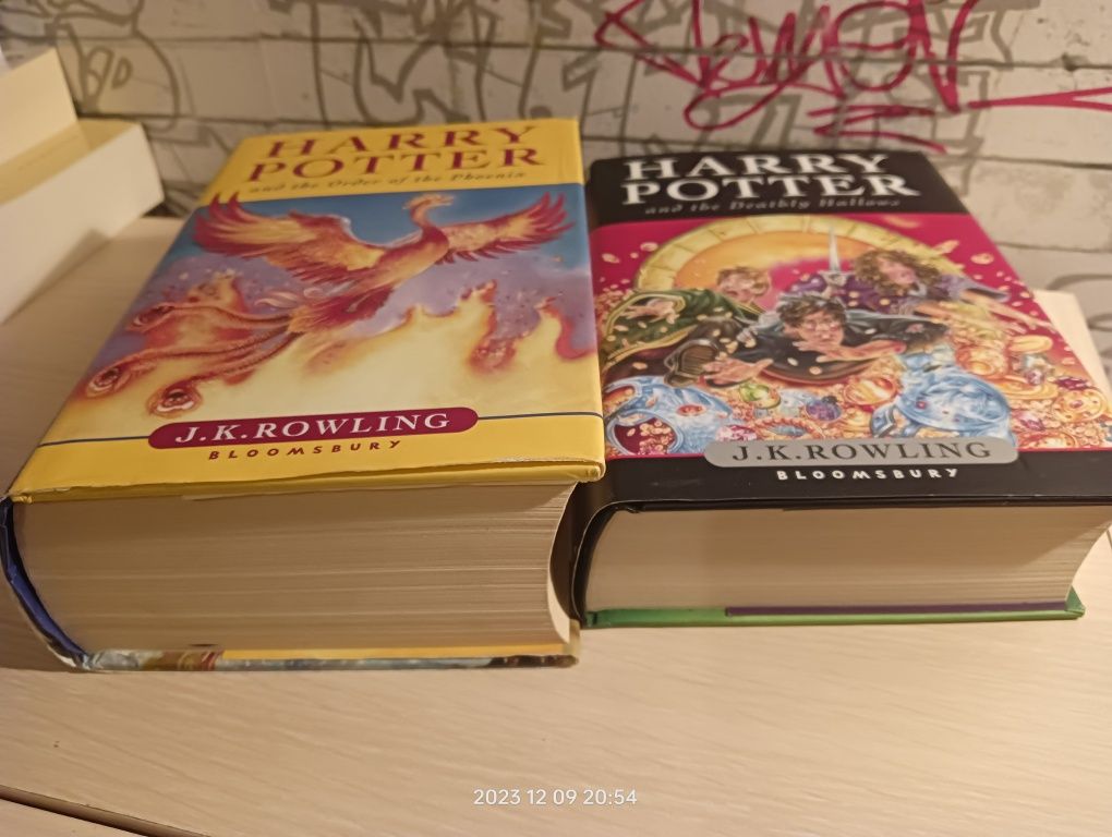 Harry Potter  J.K. Rowling  , 2 szt  ,w języku angielskim