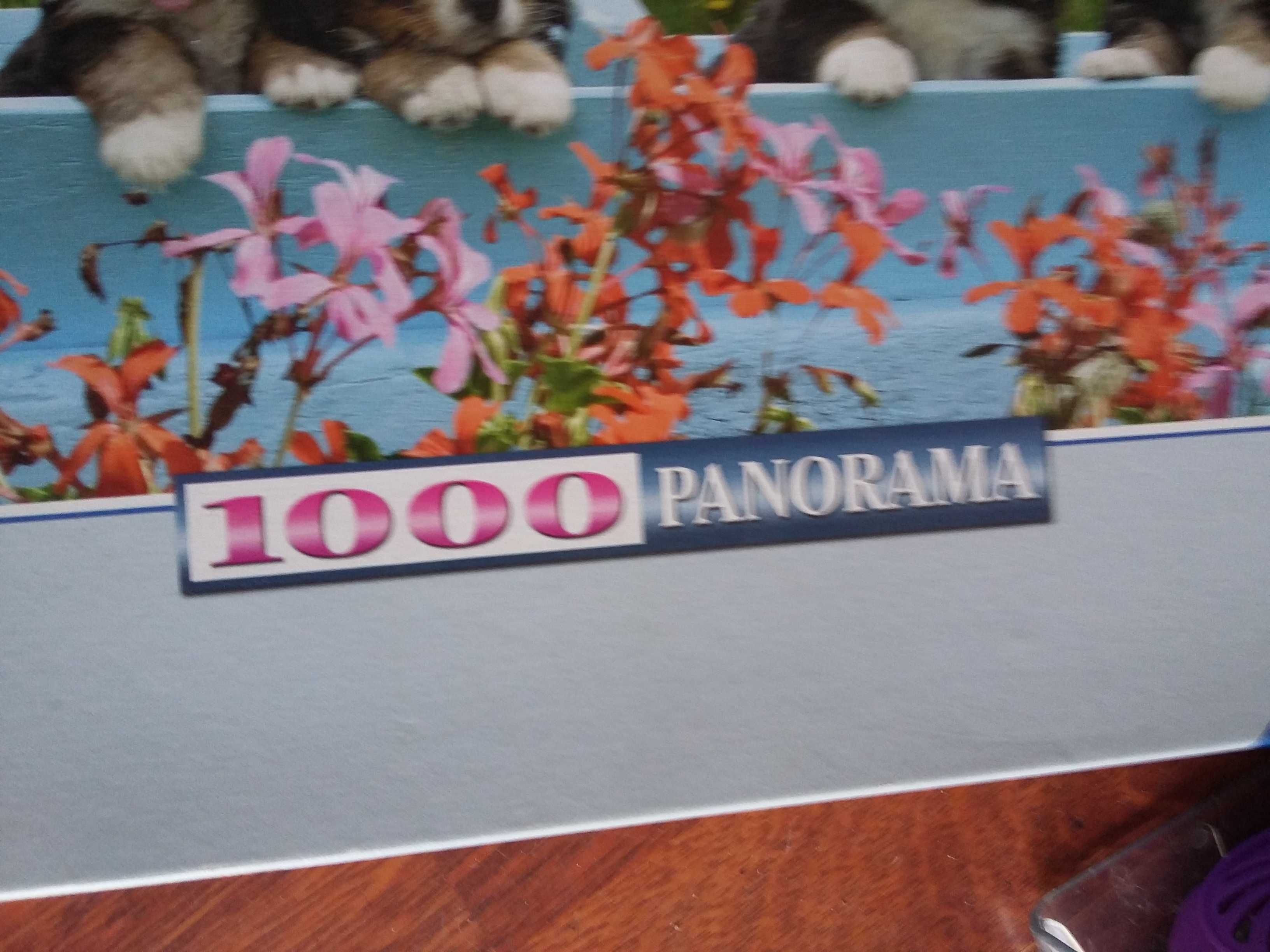 Szczeniaki Psy Pieski Puzzle 1000 el. Ravensburger 98x38 cm