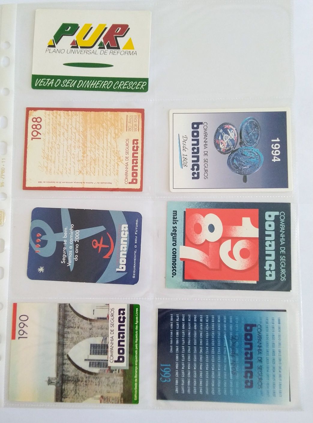 Calendários Companhias Seguros