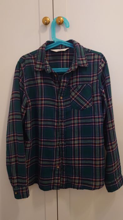 Koszula flanelowa H&M, rozmiar 140 cm