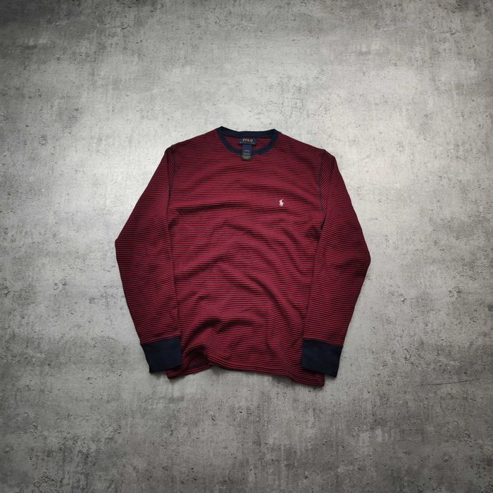 MĘSKA Bluza PREMIUM Bawełna Paski Polo Ralph Lauren Haft Konik