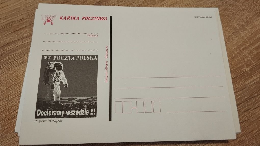 Kartka pocztowa Poczta Polska 30 sztuk dla krzyżówkowicza wyprzedaż