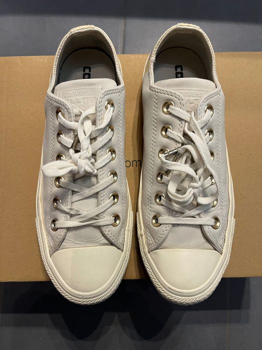 Skórzane trampki Converse rozmiar 37,5
