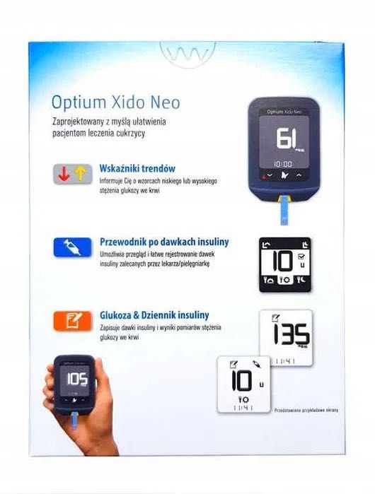 NOWY Glukometr Optium Xido Neo OSTATNIE SZTUKI,  polska dystrybucja