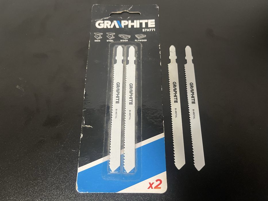 4 sztuki ostrza graphite do wyrzynarki