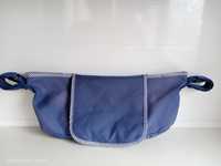 Органацзер сумка для візочка трості коляски сумка для мами синя