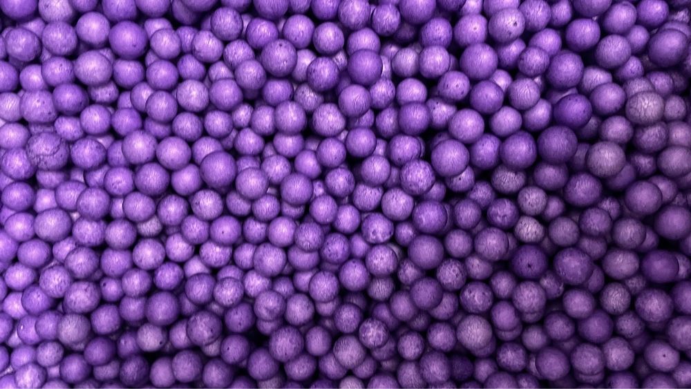 100 грамм Пенопластовые шарики 6-8 мм, шарики из пенопласта
