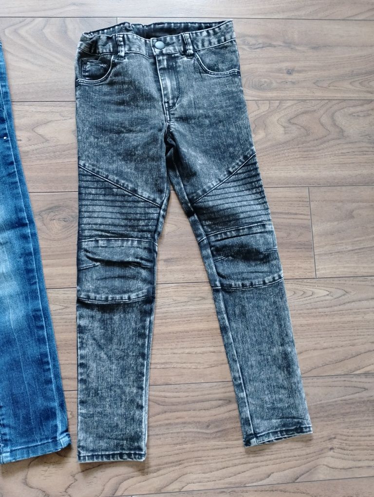 Spodnie zestaw 122/128