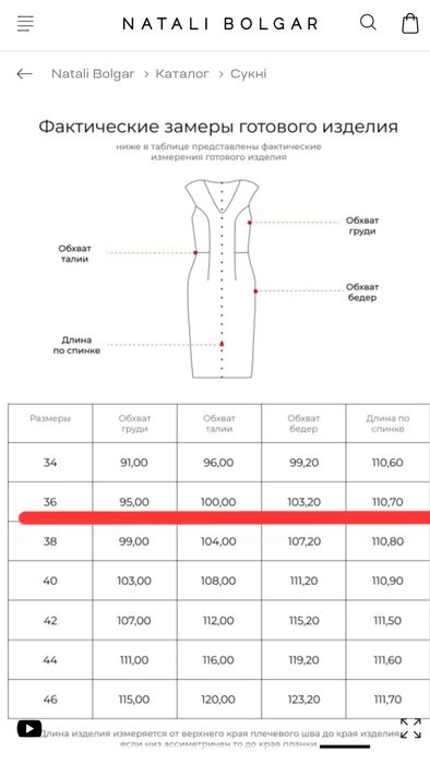 Сукня з принтом від Natali Bolgar, M