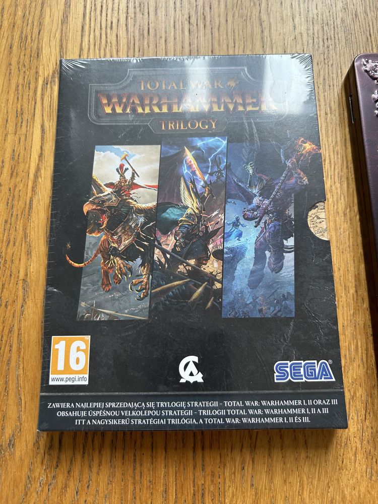 Total War Warhammer Trilogy PC steam plus steelbook