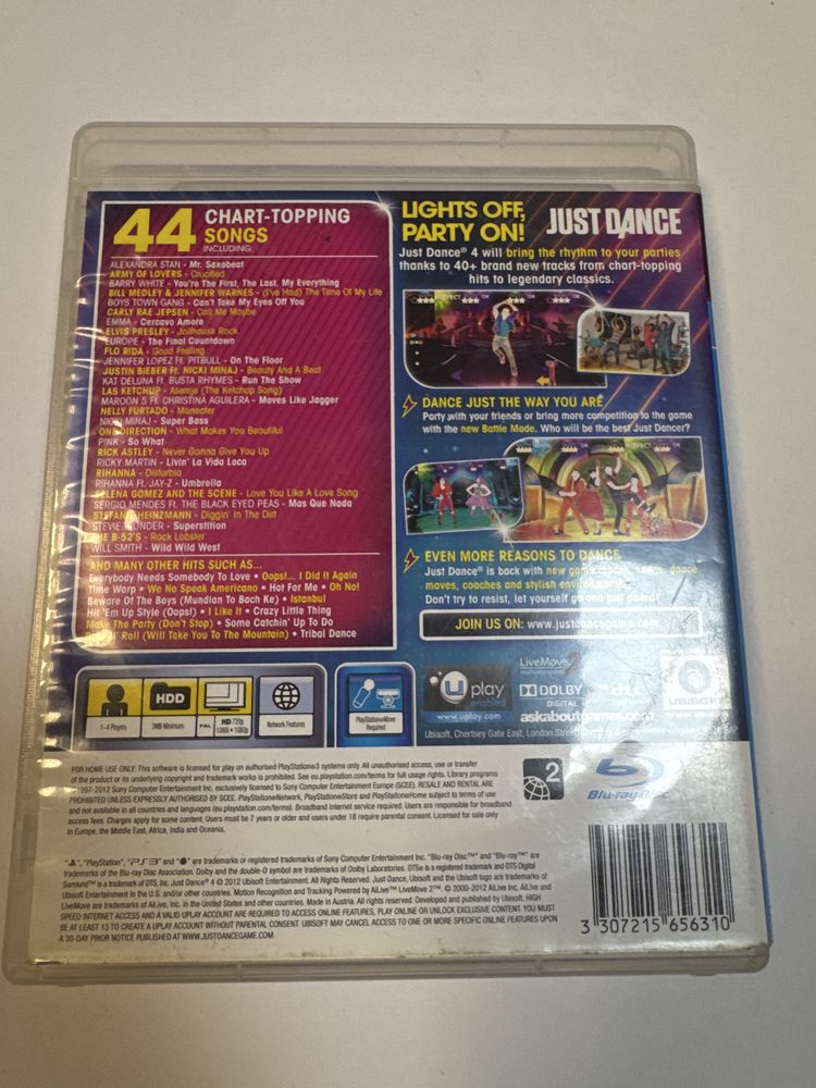 Gra Just dance 4 ps3