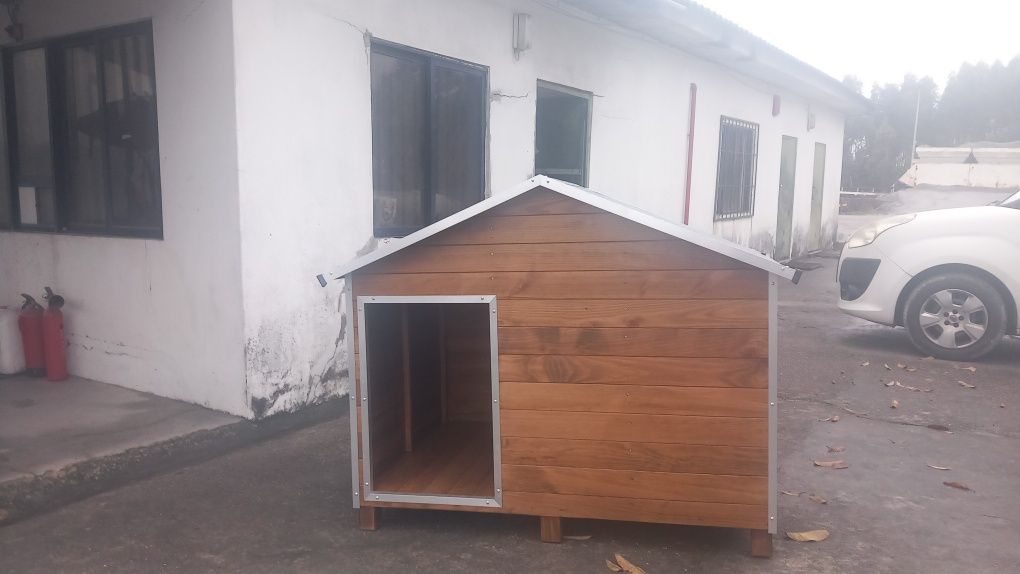 Casota para cães sem alpendre