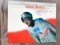 Autograf ADAM MAŁYSZ Seria kolekcjonerska 2001 rozmiar 170 mm x 144 mm