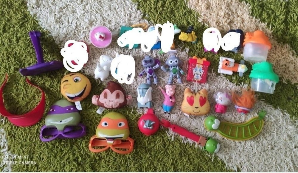 Іграшки хеппі міл співай, черепашки ніндзя та інші