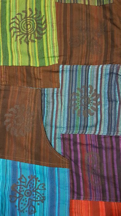 Festiwal Boho Indie Bluza Kurtka Z Kapturem Unisex