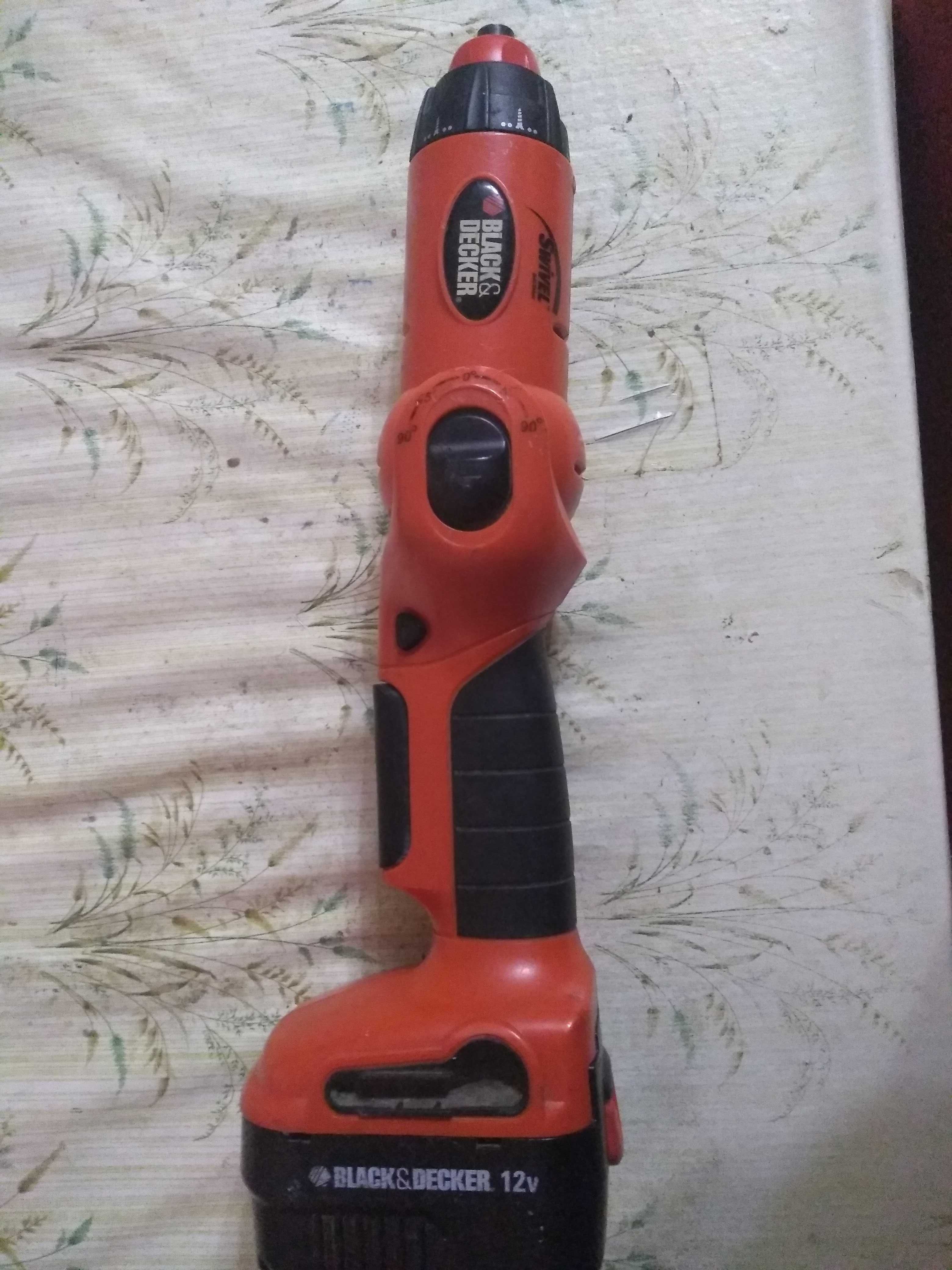 Шуруповерт Lі-іon Black & Decker XD 1200 12V USA 3,2A ,зарядний