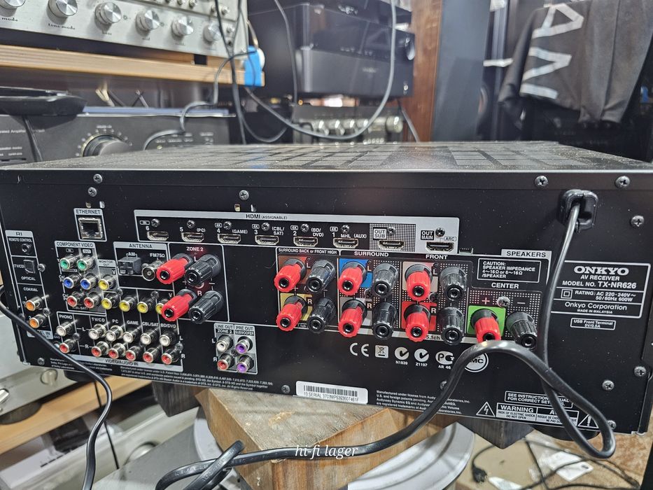 Onkyo tx nr 626 ресивер 7.2 WiFi Internet HDMI ACR Bluetooth Dolby Dig