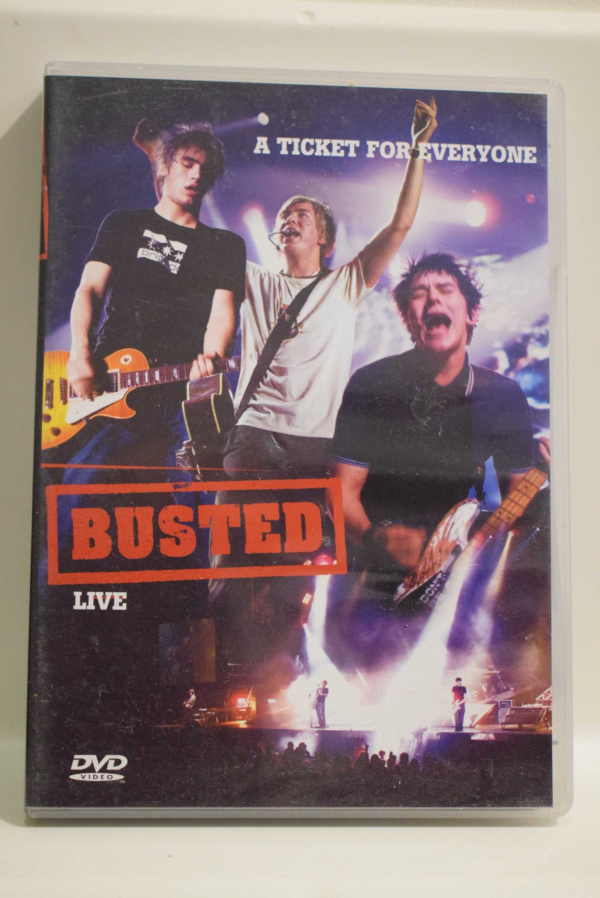 Busted  A Ticket For Everyone: Busted Live  DVD