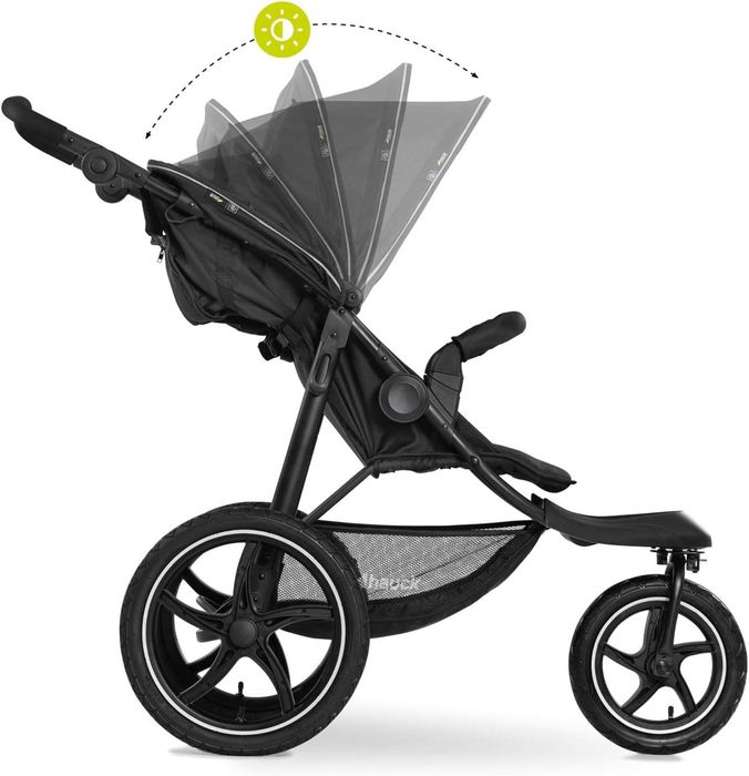 carrinho bebe hauck Runner 2, preto
