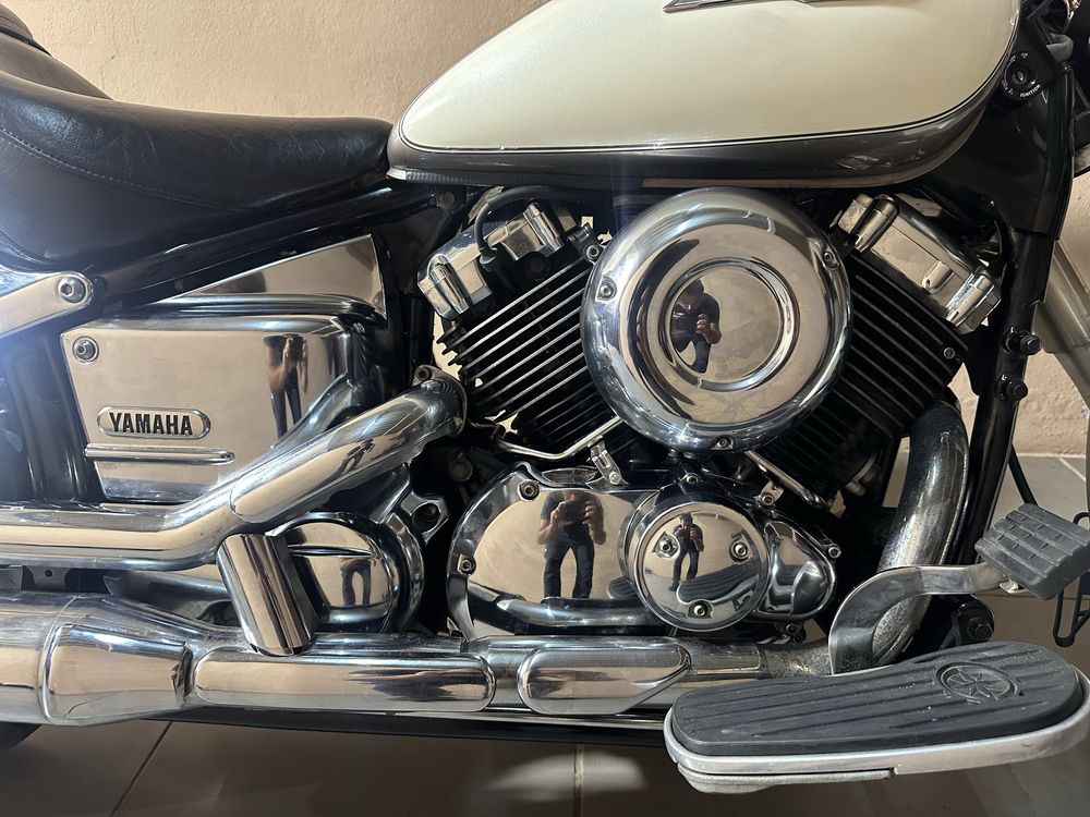 DragStar 650 Classic “Pearl White”