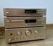 Zestaw Onkyo Integra A-8850 DX-7210 T-4210R piloty