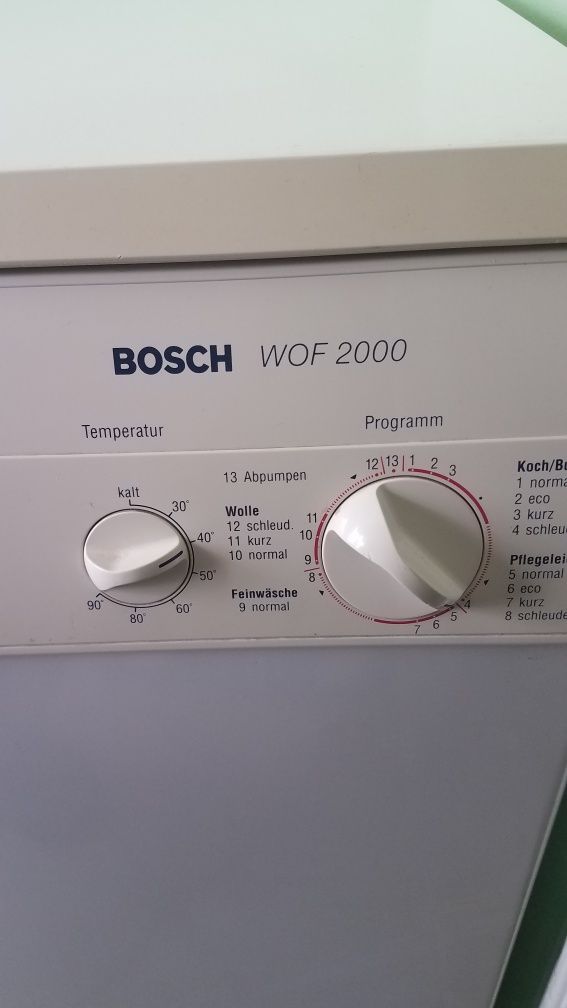 Пральна машина Bosch, верхня загрузка, гарантія