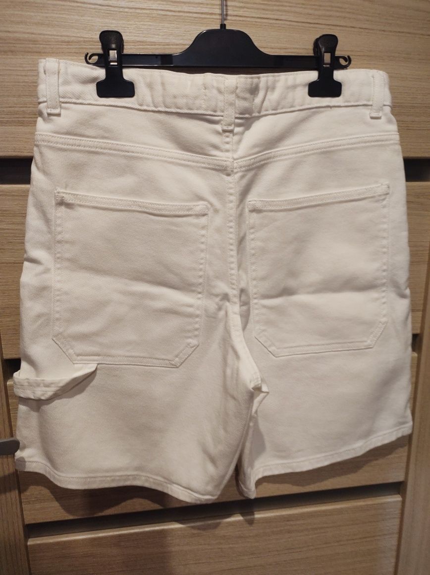 Nowe szorty biały jeans House roz 29