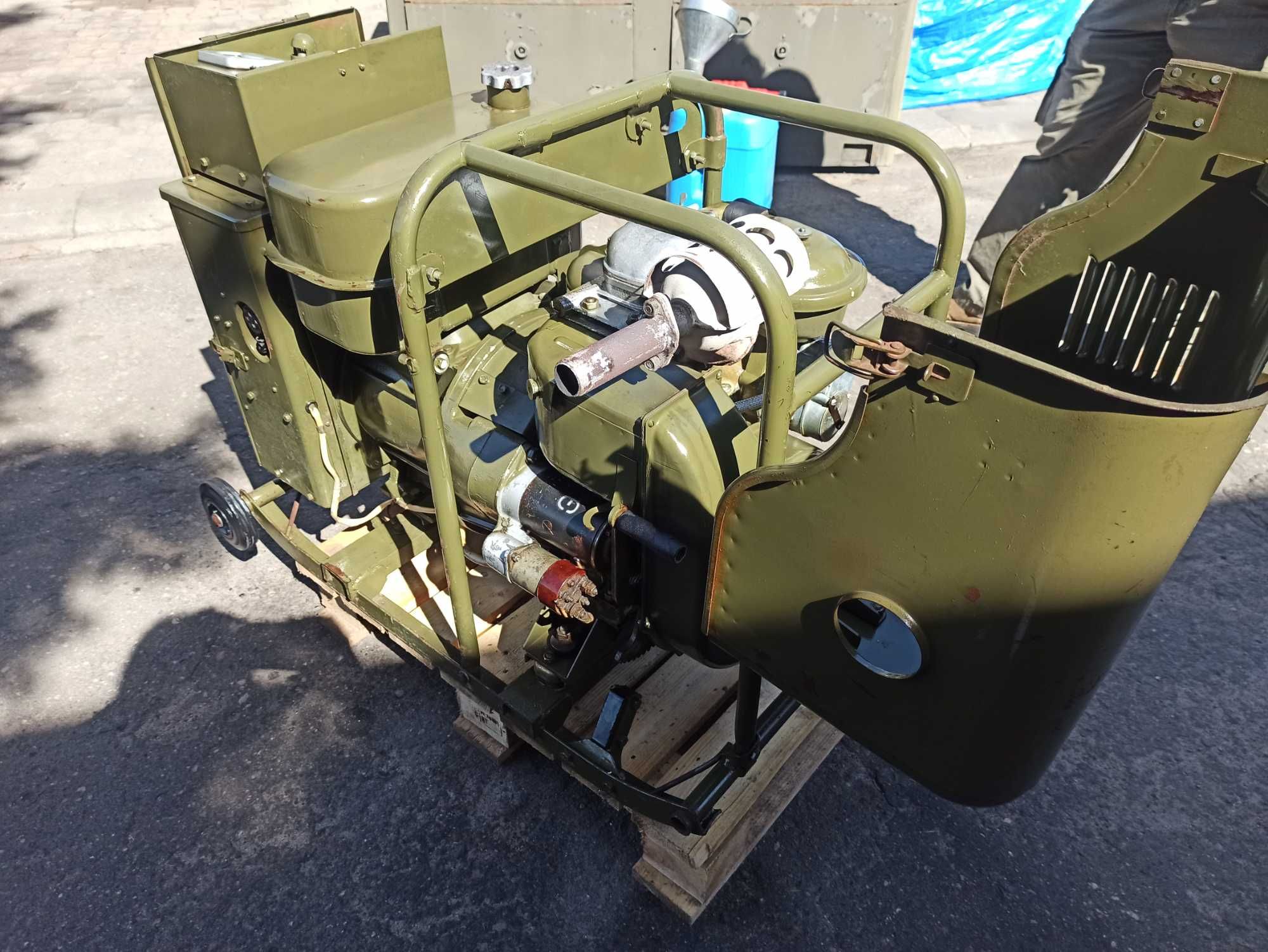 Agregat prądotwórczy generator 4kw 230V z rozrusznikiem