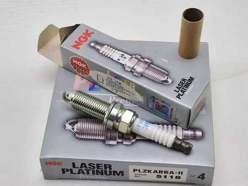 4 шт. Свечи зажигания платиновые NGK Laser Platinum PLZKAR6A-11 5118