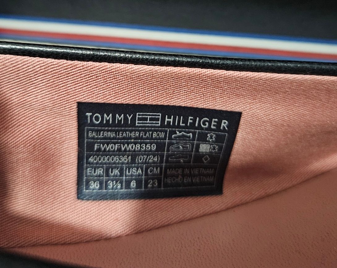 Nowe balerinki Tommy Hilfiger